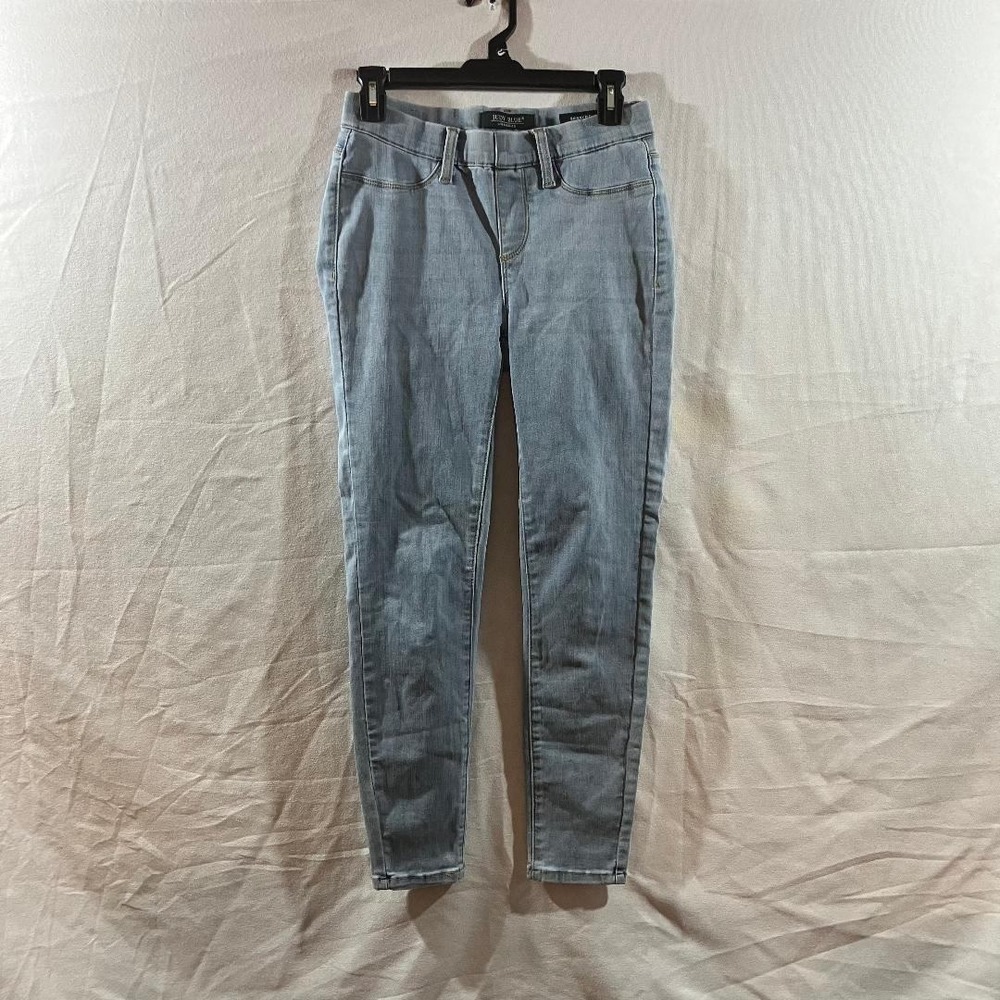 Judy Blue Womens Skinny Fit Pull On Jeans Light Wash High Rise Jeggings 5/27